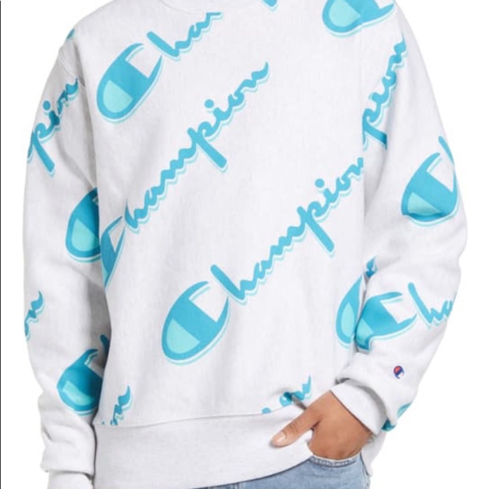 Champion crew neck size large